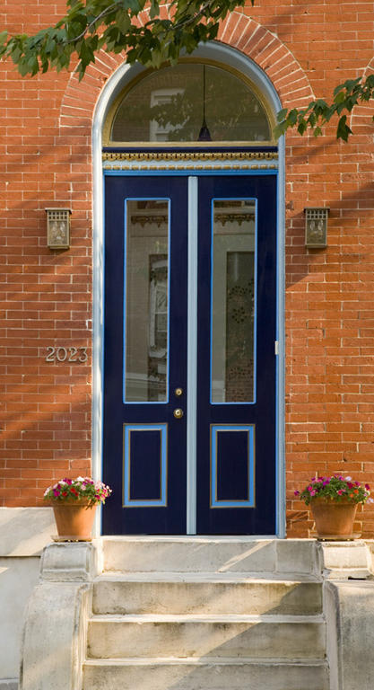 Blue Door On Baltimore Bed And Breakfast Экстерьер фото